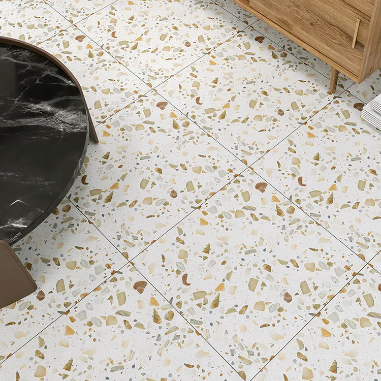 Non-Slip Stone-Look Matte Porcelain Floor Tile 600x600mm