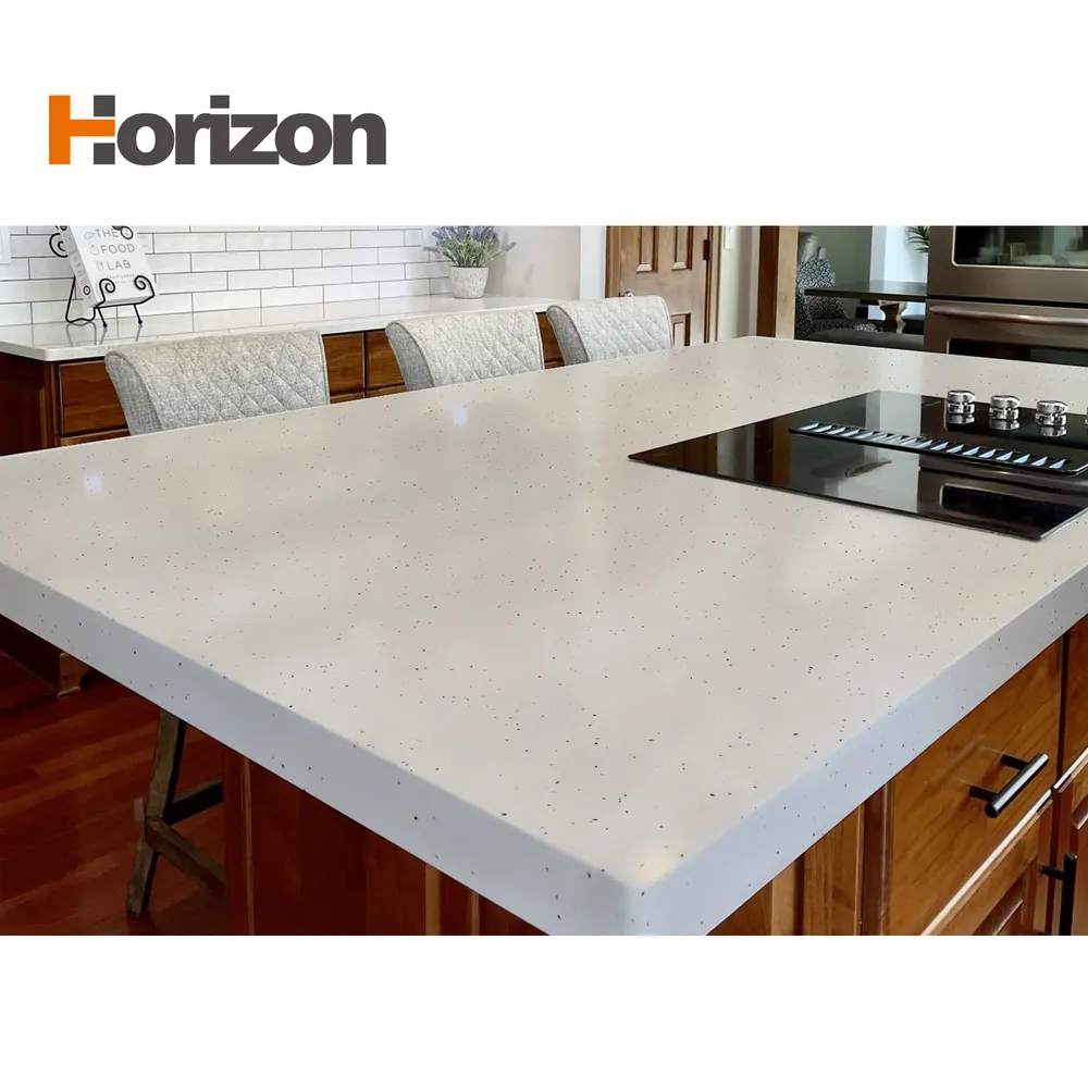 White Engineered Quartz Slab 3200x1600mm