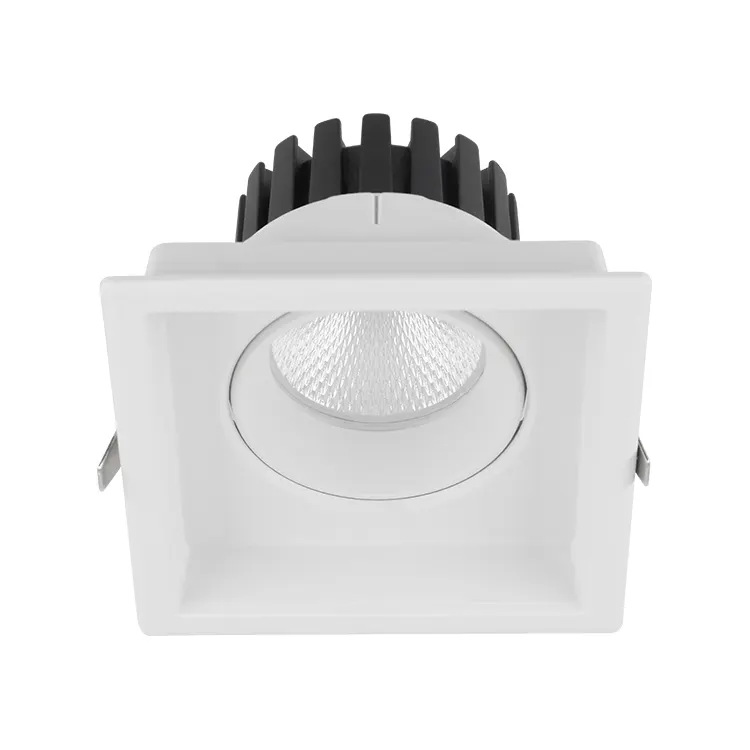 Anti-Glare Adjustable Recessed COB LED Downlight 8-28W IP65
