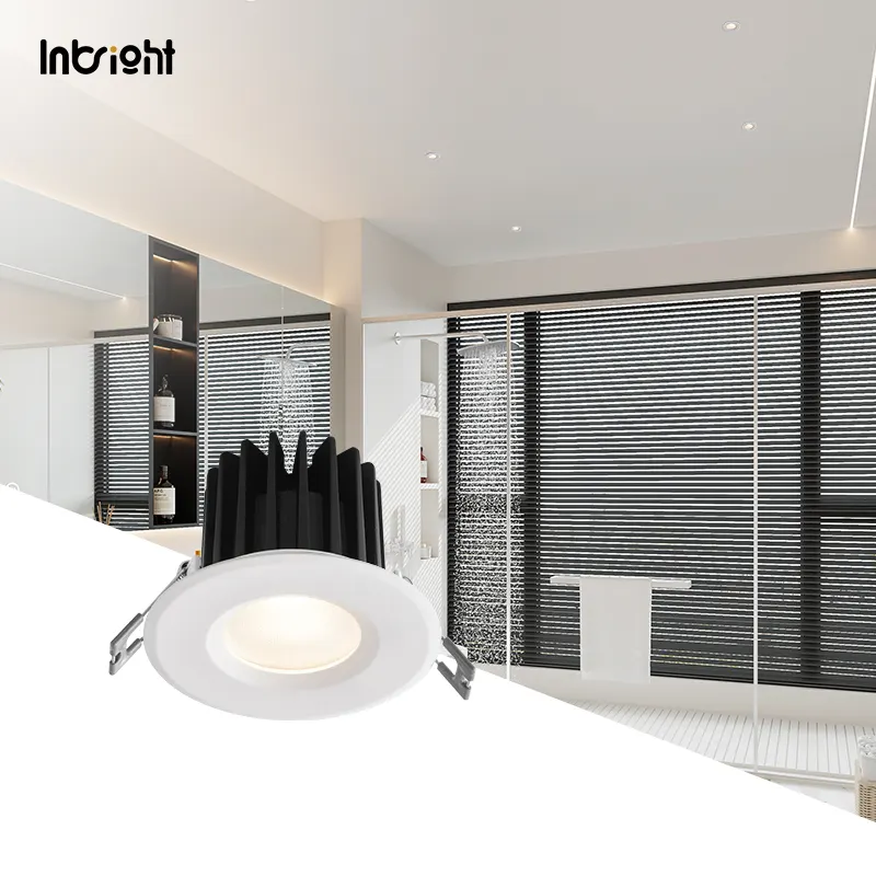 Anti-Glare Dimmable Recessed COB LED Downlight 10-25W IP65