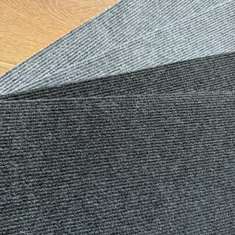 Nonwoven Needle-Punched Ribbed Polyester Floor Carpet
