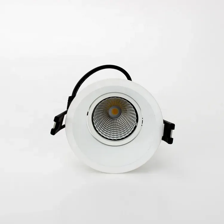 Rotatable Dimmable Recessed/Surface-Mounted COB LED Downlight 12-30W