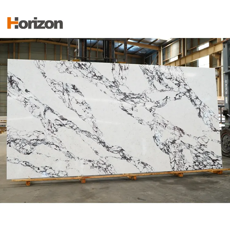 Engineered Quartz Slab 3200x1600mm 30mm For Countertops