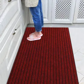 Polyester Entrance Door Mat With PVC Backing