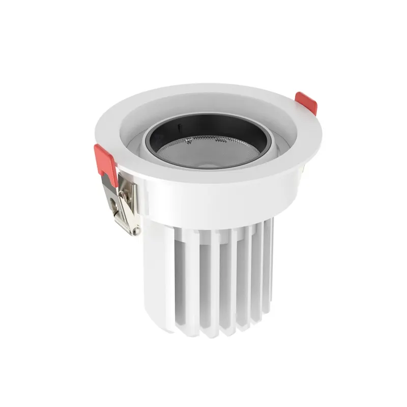 Anti-Glare Adjustable Recessed COB LED Downlight 10-24W