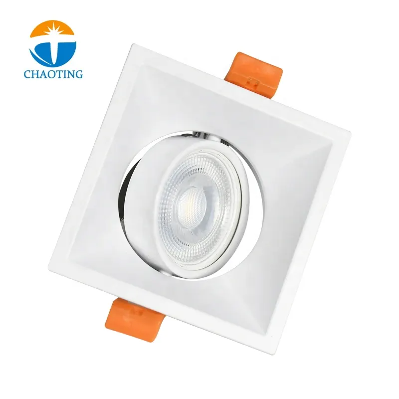 Anti-Glare Tuya WiFi Recessed LED Downlight Black 9/12W IP65 3CCT Selectable