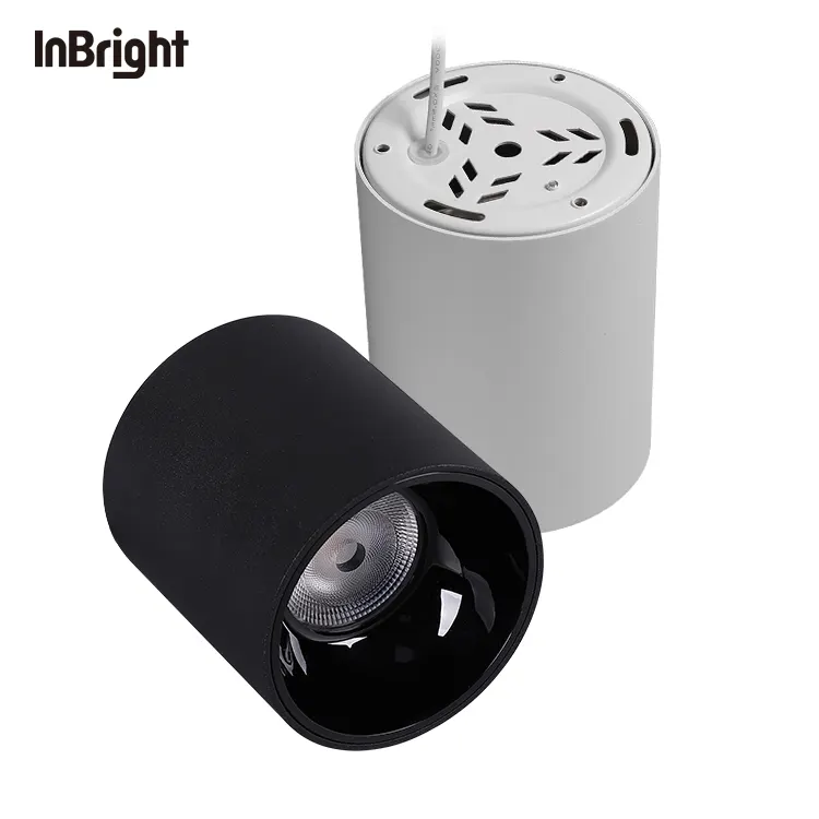 Surface-Mounted Aluminum COB LED Downlight 15W IP65