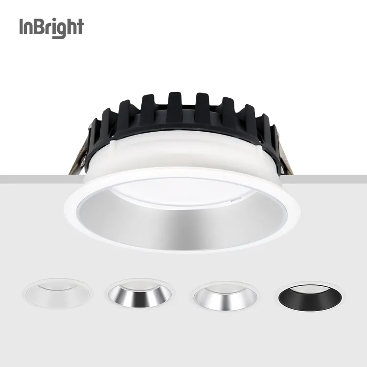 Dimmable Recessed Aluminum LED Downlight 15-42W
