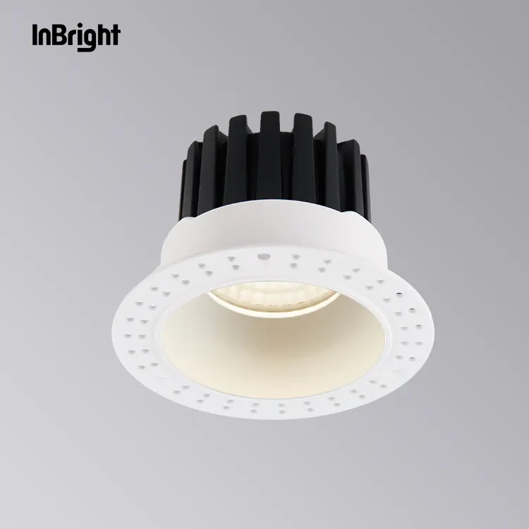 Trimless Dimmable Recessed COB LED Downlight 10-25W IP65 product sample