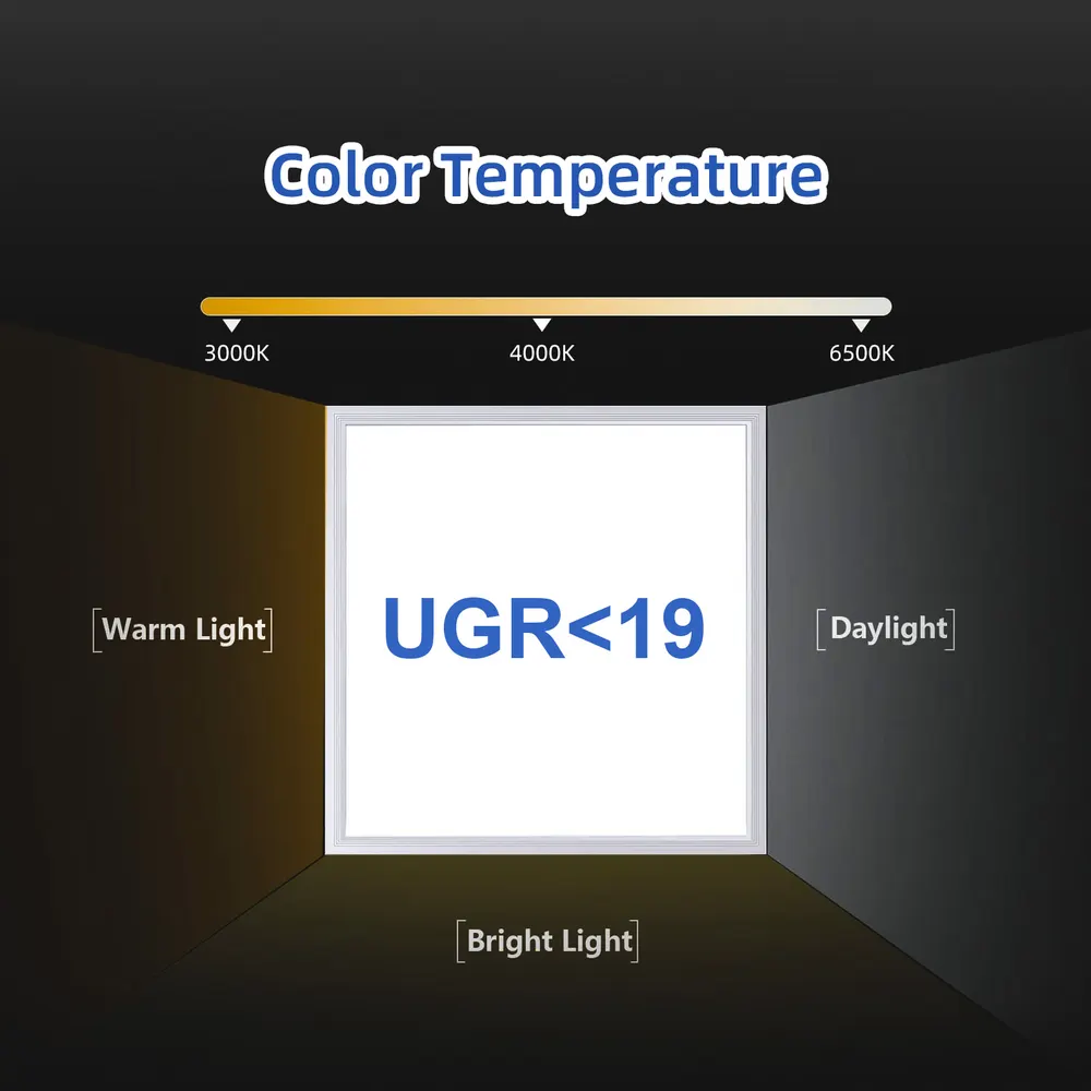 Aluminum LED Panel Light 600x600/30x120 IP65