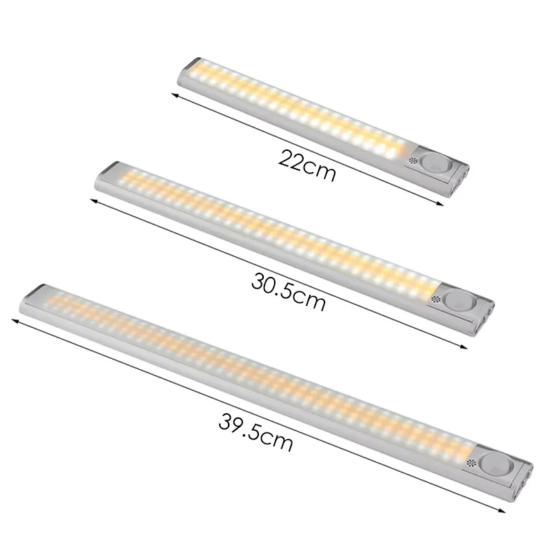Motion-Sensor Rechargeable Aluminum LED Cabinet Light product sample