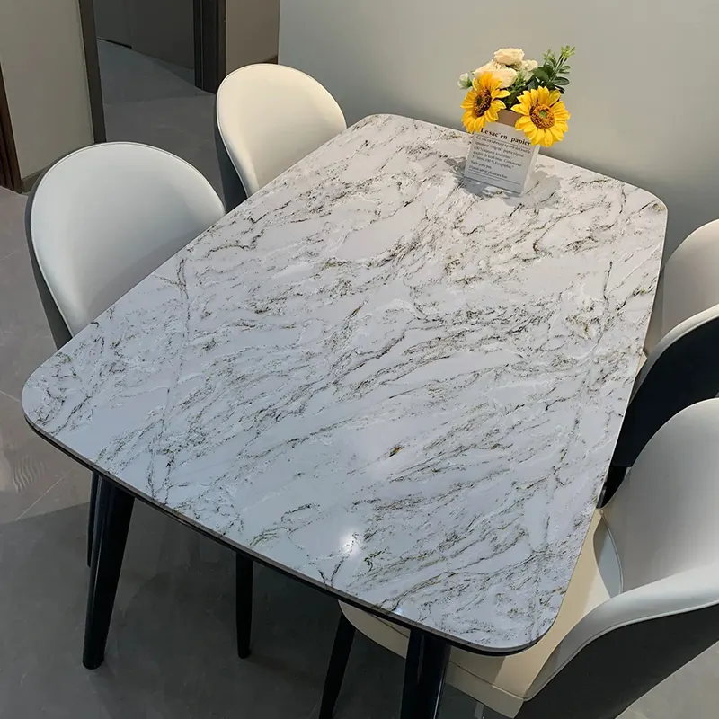 Calacatta White Engineered Quartz Slab 3200x1600mm