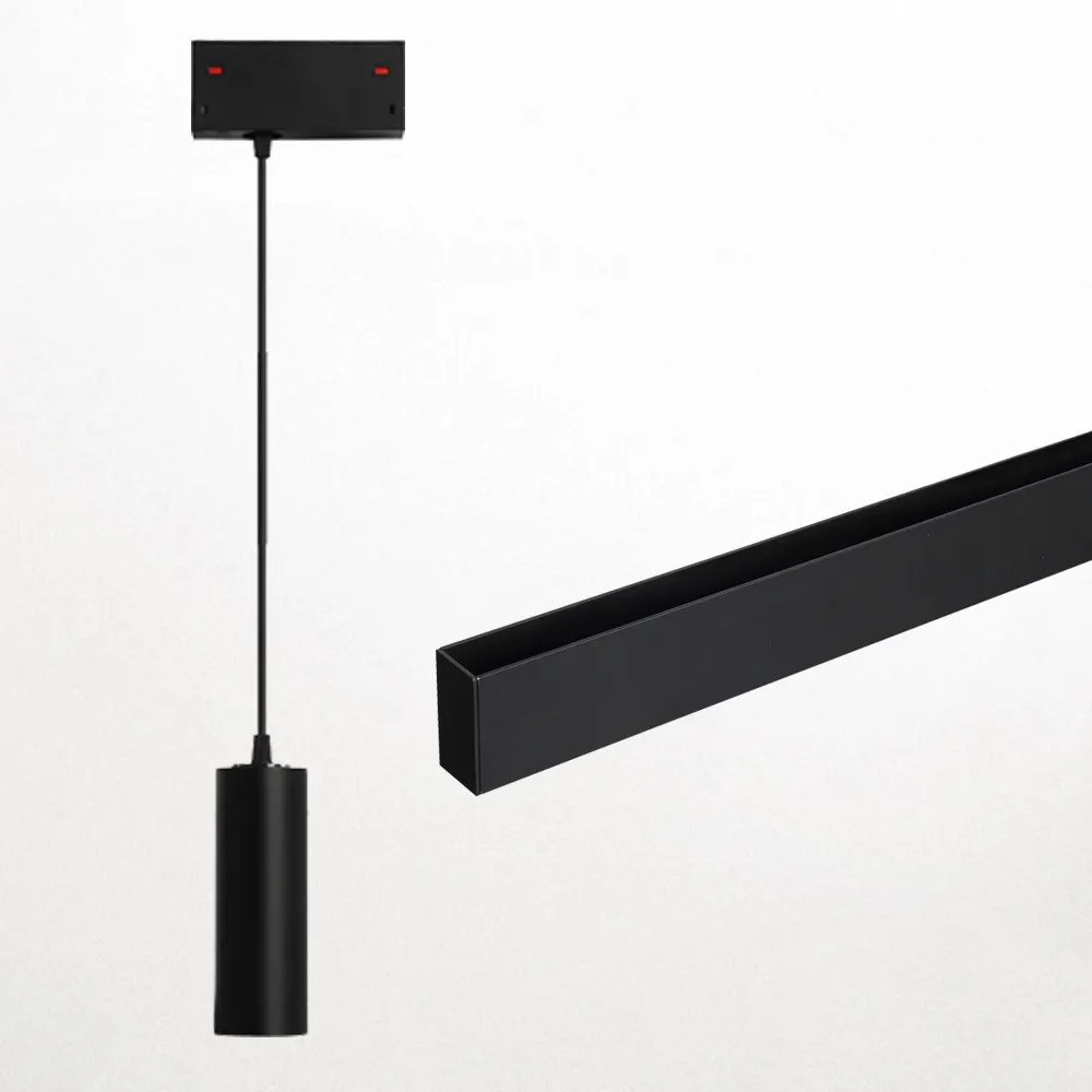 Smart Aluminum Magnetic LED Track Pendant Light 10/12W