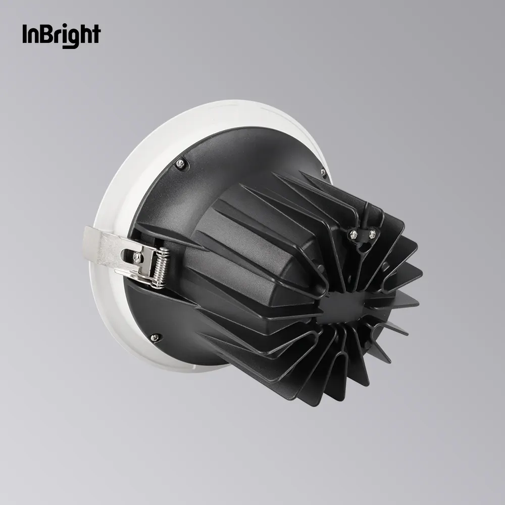 Anti-Glare Dimmable Recessed LED Downlight 18-48W IP65