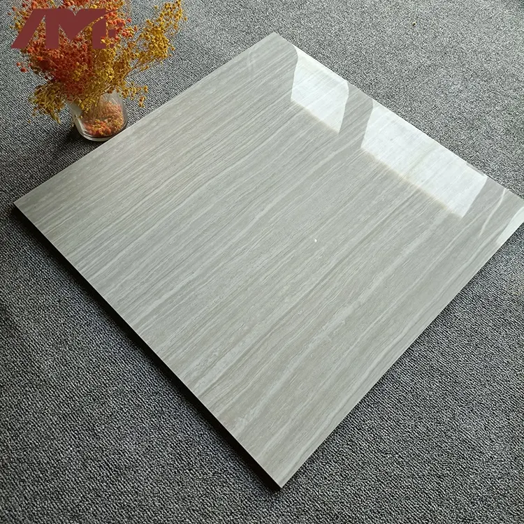 Wood-Look Polished Porcelain Wall And Floor Tile 600x600mm