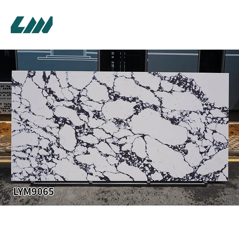 White Engineered Quartz Slab 3200x1600mm