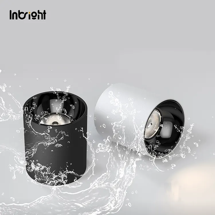 Anti-Glare Surface-Mounted Aluminum COB LED Downlight 10/40W