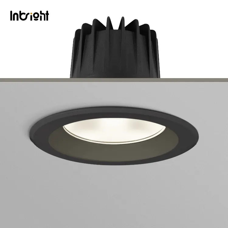 Dimmable Recessed Aluminum LED Downlight 18-48W IP65