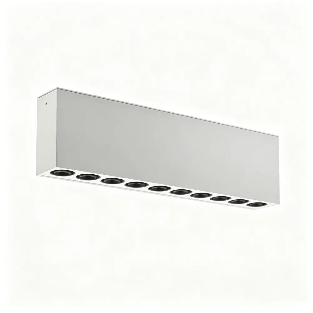 Anti-Glare Surface-Mounted Aluminum LED Grille Spotlight