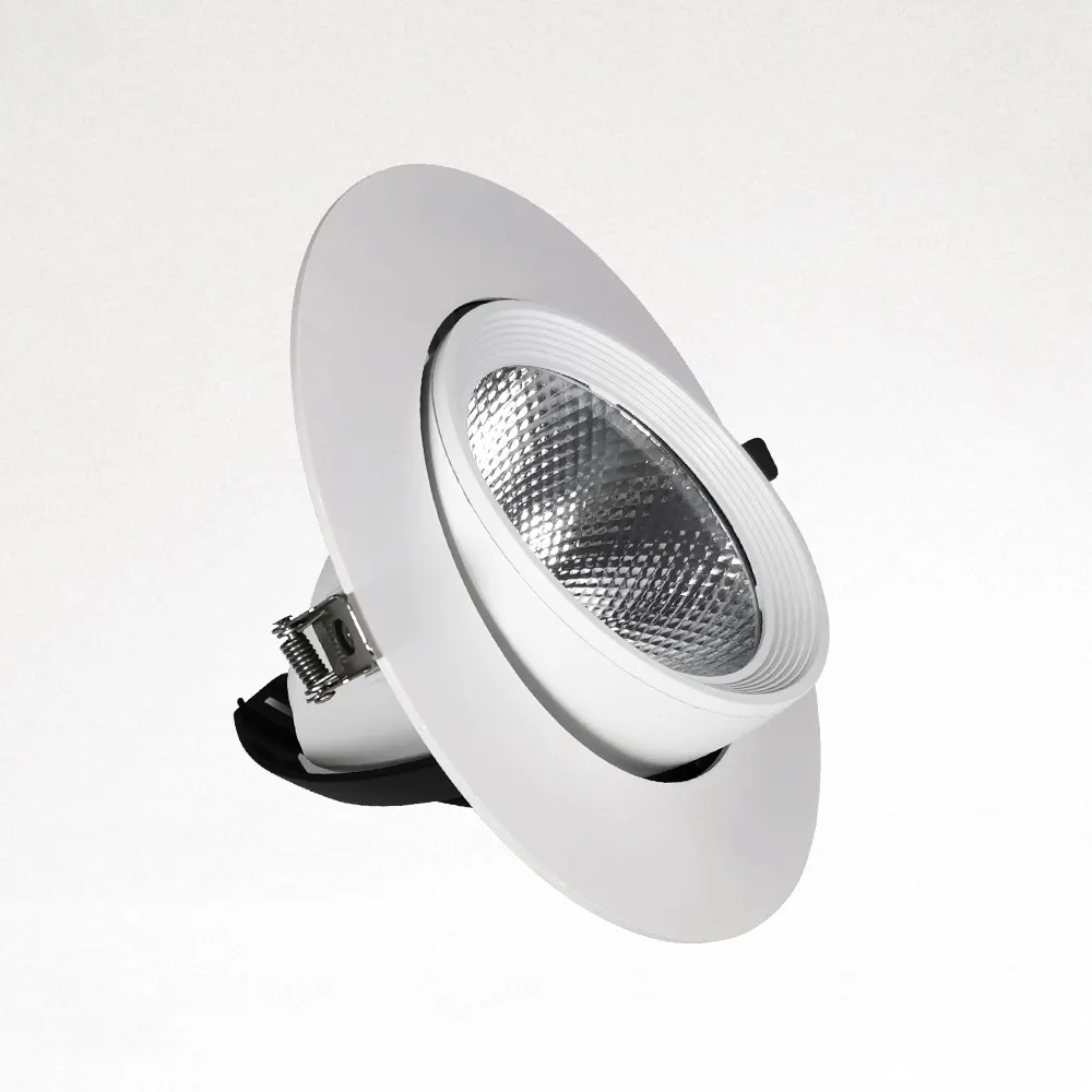 Recessed Aluminum LED Downlight 20/30W IP54 90mm