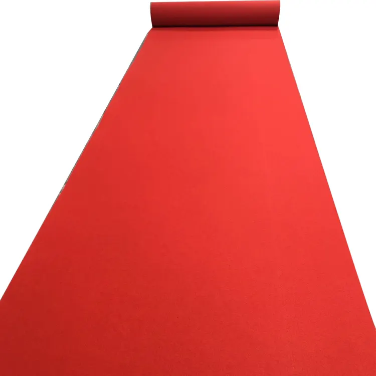Non-Slip Polyester Carpet Roll With Latex Backing