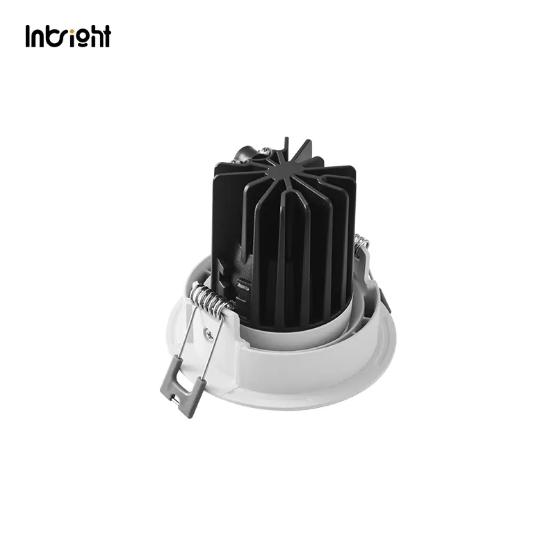 Recessed Round Aluminum COB LED Downlight 8-25W