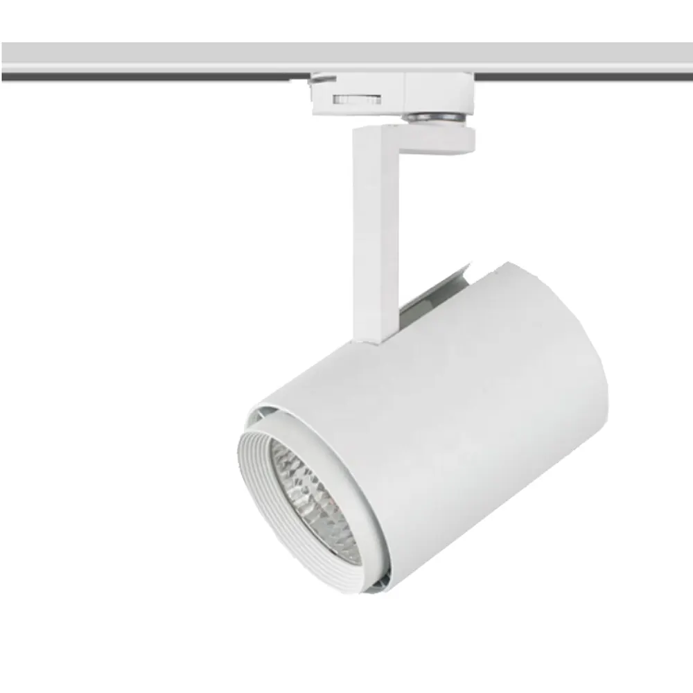 Adjustable Dimmable Aluminum LED Track Spotlight 20W 3CCT Selectable