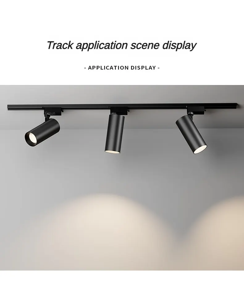 Aluminum LED Track Spotlight 25-45W