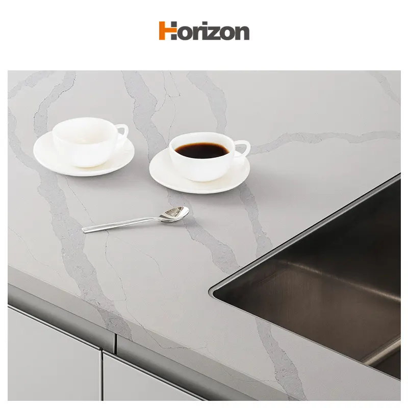 Calacatta Engineered Quartz Slab 3200x1600mm