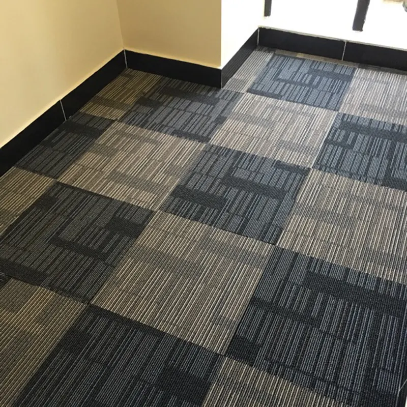 Polypropylene Floor Carpet 50x50cm With PVC Backing