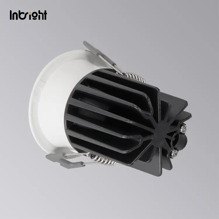 Dimmable Recessed Aluminum COB LED Downlight IP65