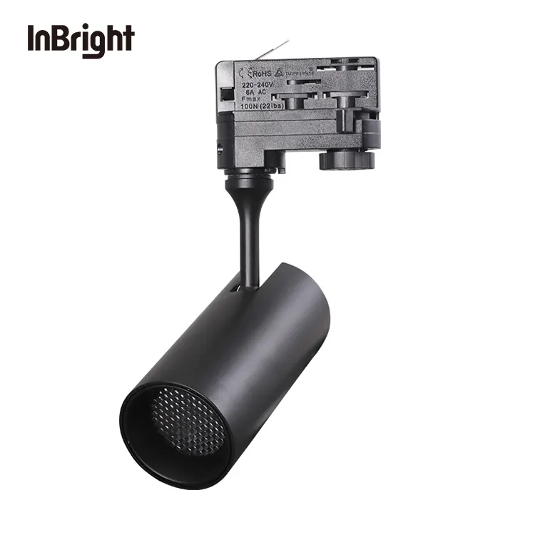 Adjustable Dimmable Aluminum LED Track Spotlight 12-36W