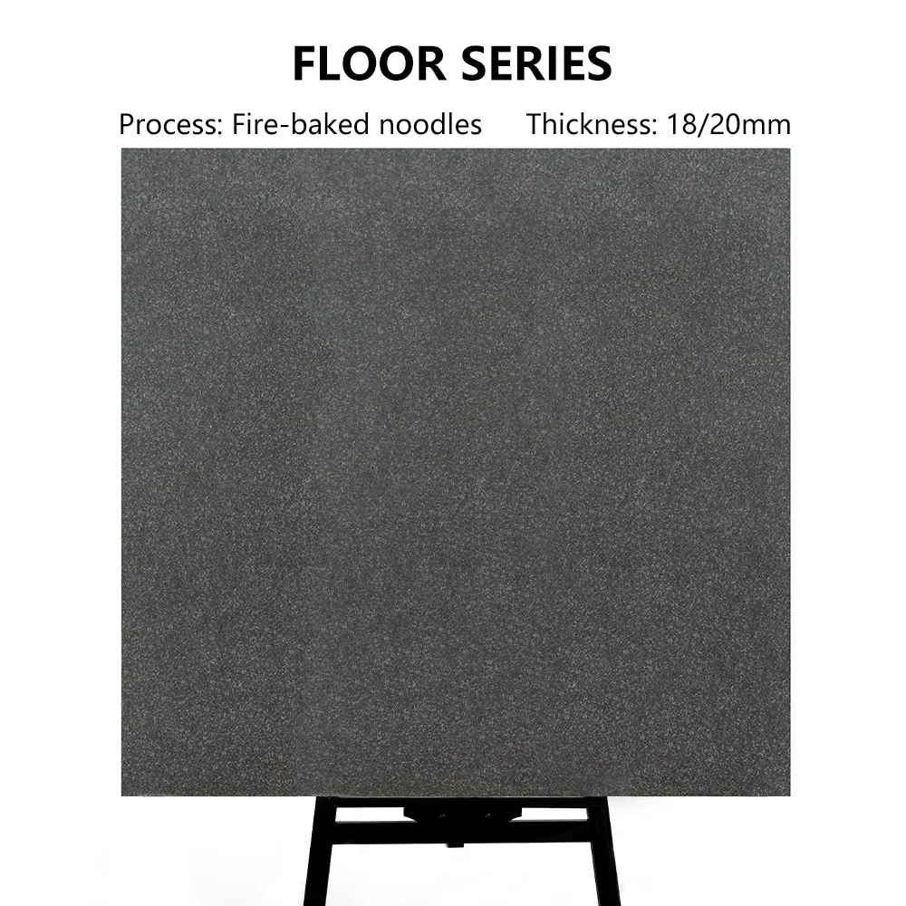 Non-Slip Stone-Look Matte Porcelain Outdoor Tile 600x600x20mm