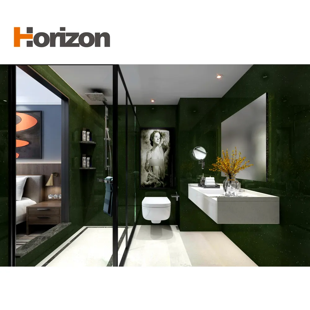 Jade-Look Engineered Quartz Slab 3200x1600mm
