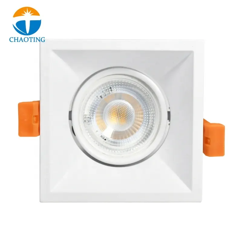 Anti-Glare Tuya WiFi Recessed LED Downlight Black 9/12W IP65 3CCT Selectable