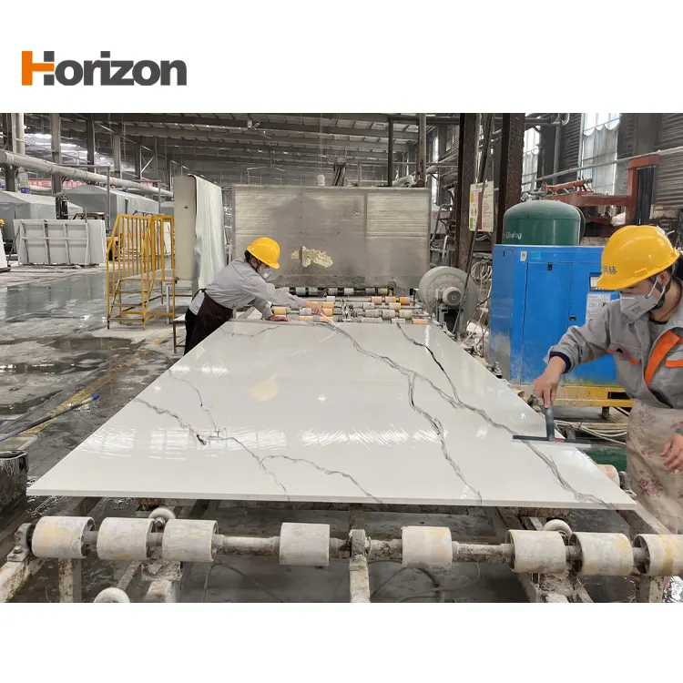 Calacatta Engineered Quartz Slab 3200x1600mm