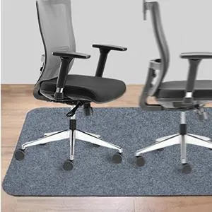 Rubber Office Chair Mat 90x120cm For Office Floor Protection