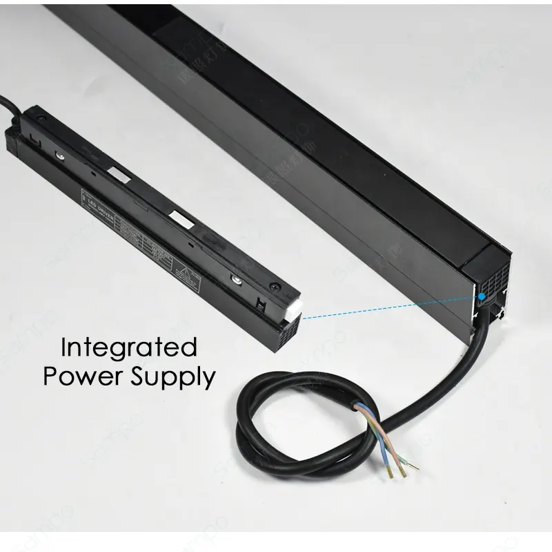 Aluminum Magnetic LED Track Lighting System 48V