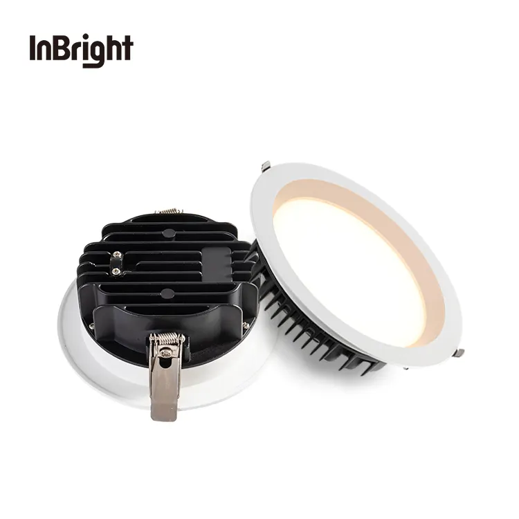 Dimmable Recessed Round LED Downlight 15-40W