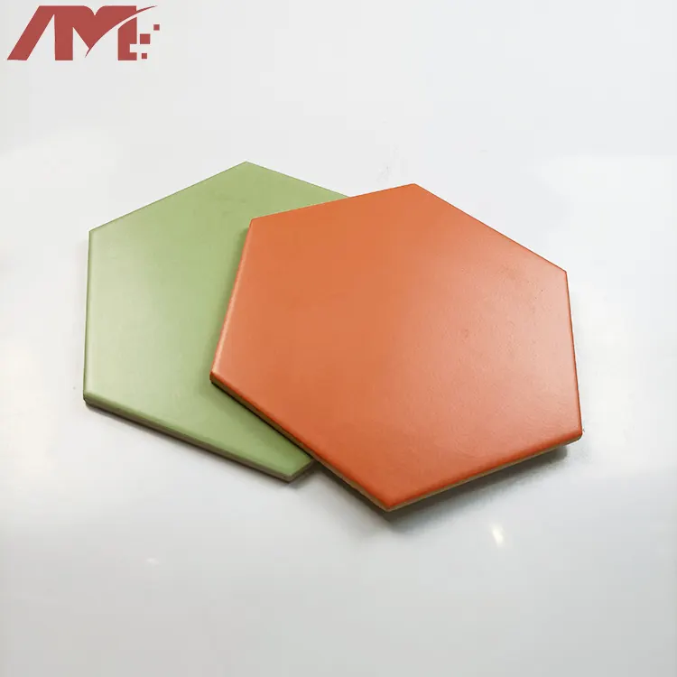 Porcelain Hexagonal Tile 200x230mm 8mm Thick