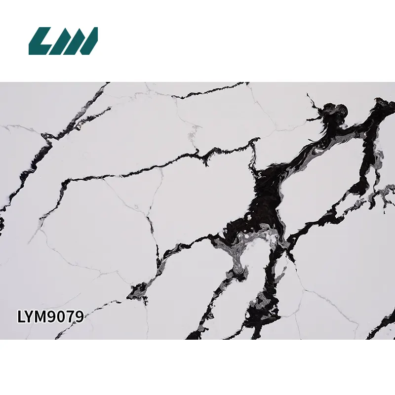 White Engineered Quartz Slab 3200x1600mm