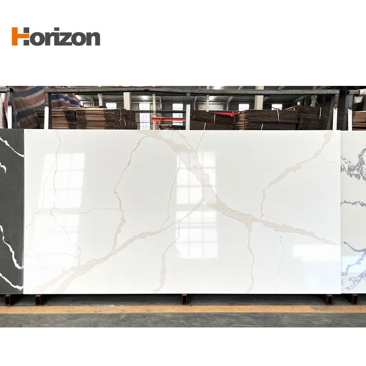 Calacatta Engineered Quartz Slab 3200x1600mm