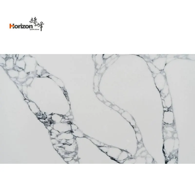 Calacatta White Engineered Quartz Slab 3200x1600mm