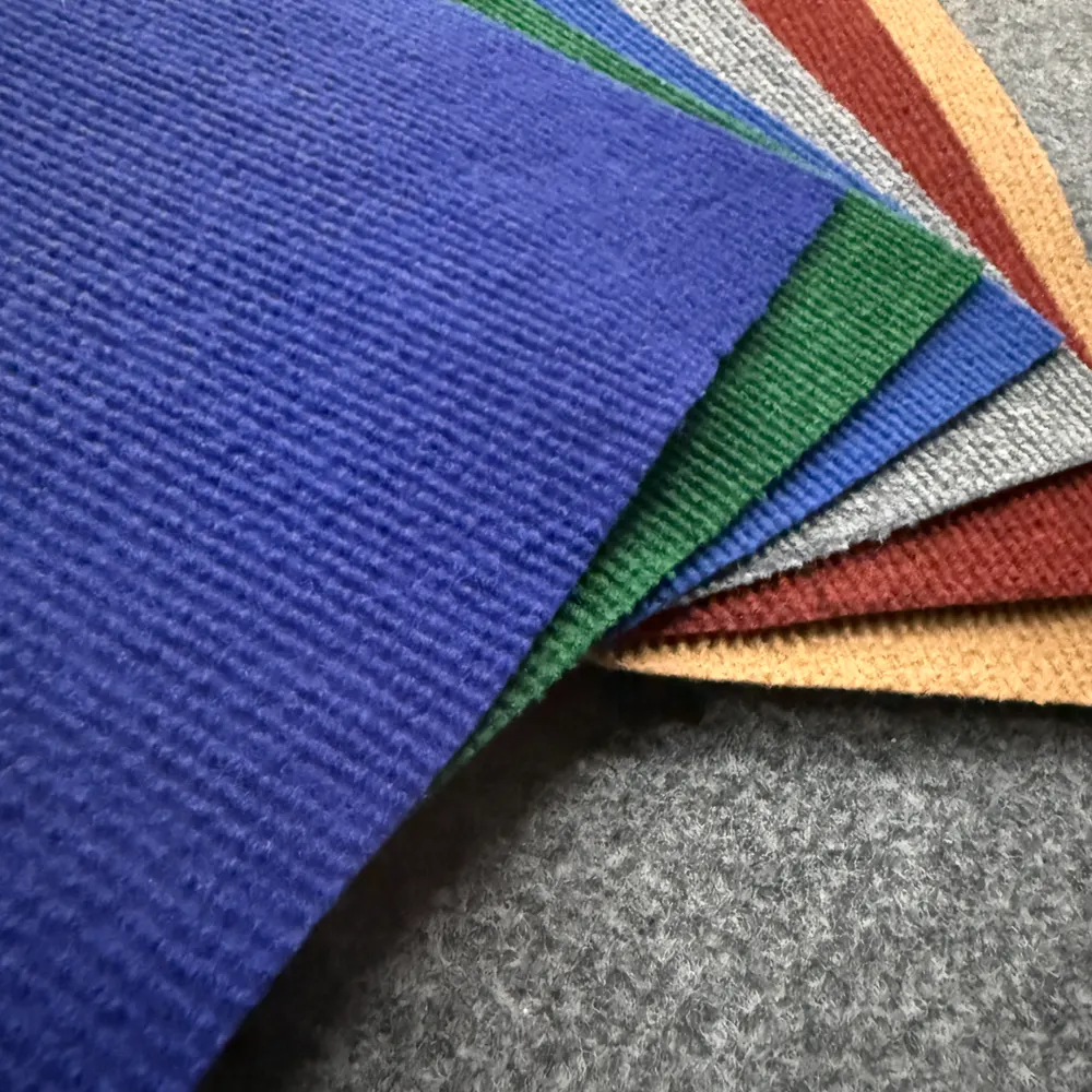Ribbed Polyester Exhibition And Event Carpet