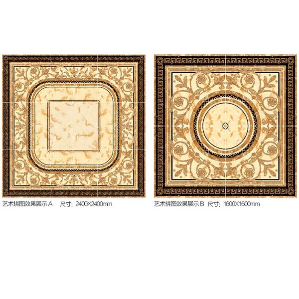 Vintage Glossy Porcelain Floor Tile 600x600mm product sample