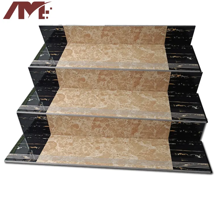 Glazed Porcelain Stair Tread Tile 1200x470