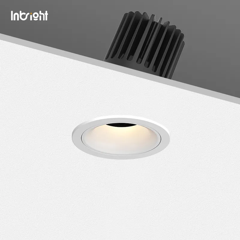 Rotatable Recessed Aluminum COB LED Downlight 28W
