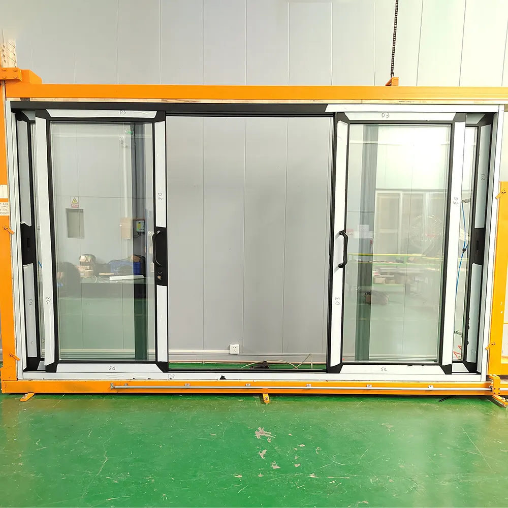 Thermal-Break Aluminum Sliding Door 5+12A+5mm