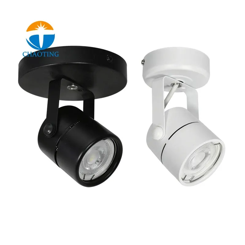 Aluminum Track Spotlight Housing GU10/MR16
