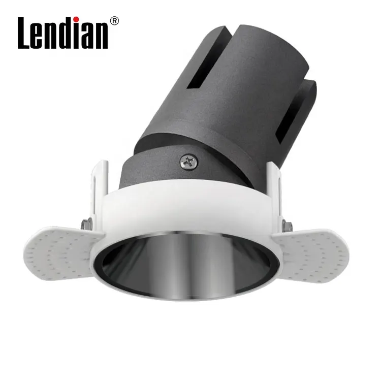 Recessed Trimless Aluminum Downlight Housing Frame product sample